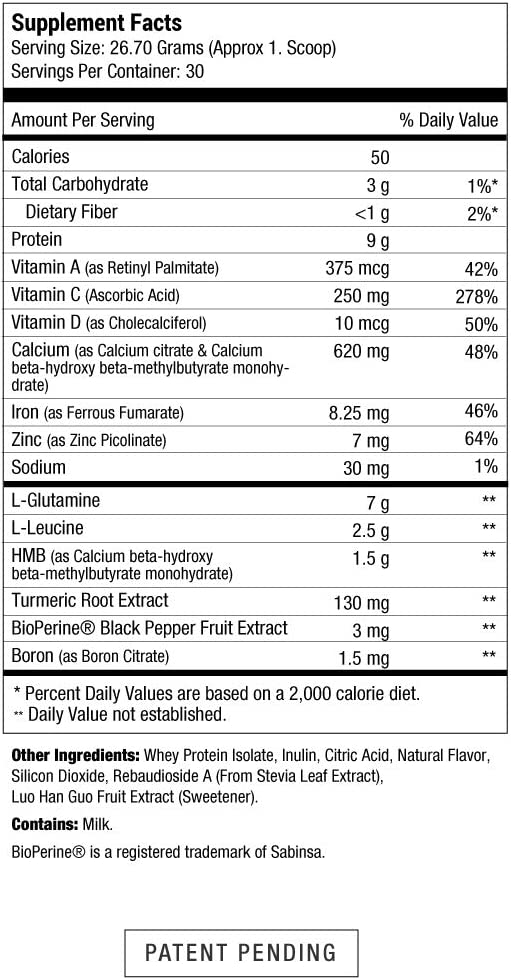 MEND Repair & Recover – Joint, Immune Support, Wound and Bone Fracture Healing Supplement, Injury and Surgery Recovery Natural, Non-GMO – Citrus Protein Powder, 30 Servings - Image 2