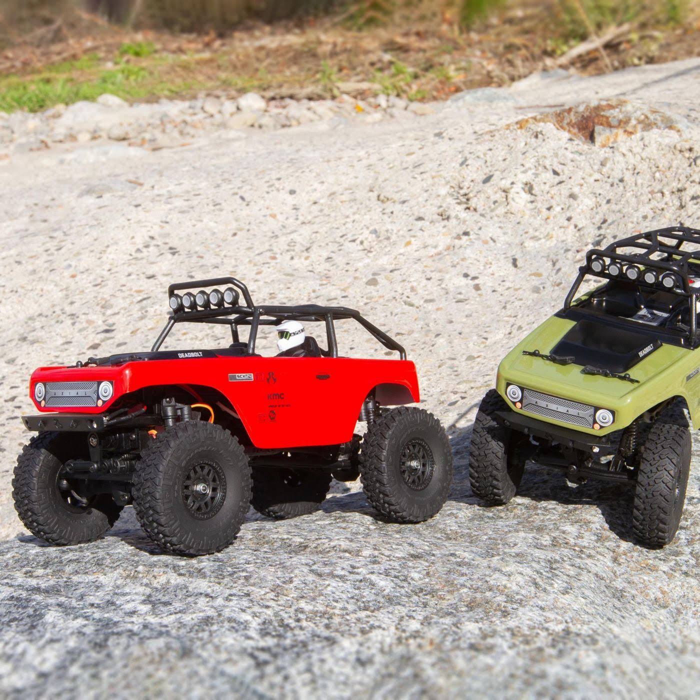 Axial 1/24 SCX24 Deadbolt 4WD Rock Crawler Brushed RTR Red - Image 8