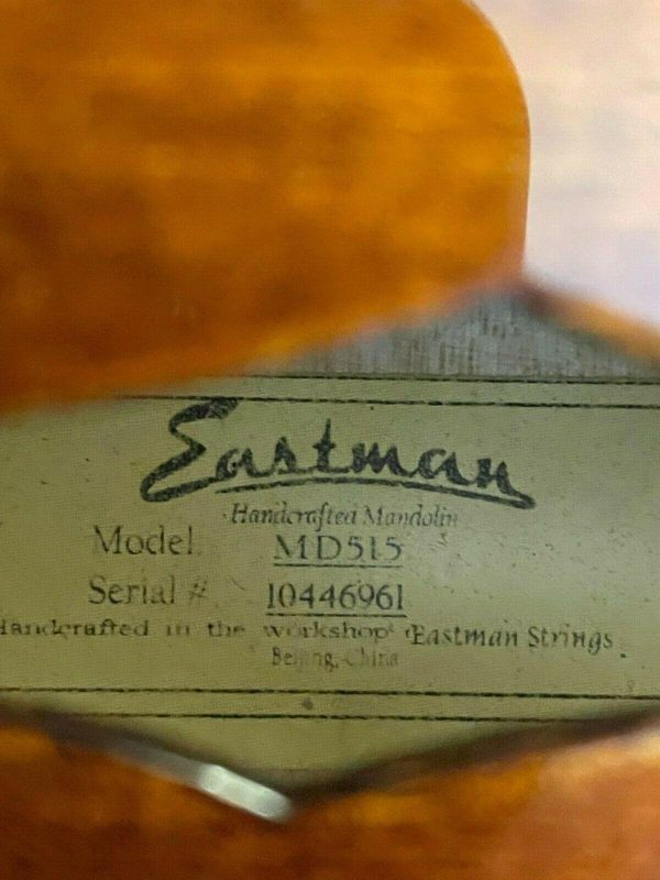 Eastman Mandolin MD515 Used Excellent Condition With Hard Case - Image 10